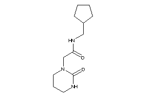 N-(cyclopentylmethyl)-2-(2-ketohexahydropyrimidin-1-yl)acetamide