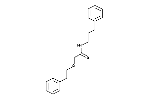 2-phenethyloxy-N-(3-phenylpropyl)acetamide