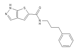 N-(3-phenylpropyl)-1H-thieno[2,3-c]pyrazole-5-carboxamide