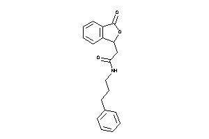 N-(3-phenylpropyl)-2-phthalidyl-acetamide