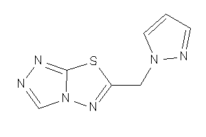 Image of 6-(pyrazol-1-ylmethyl)-[1,2,4]triazolo[3,4-b][1,3,4]thiadiazole