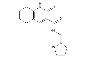 Image of 2-keto-N-(pyrrolidin-2-ylmethyl)-5,6,7,8-tetrahydro-1H-quinoline-3-carboxamide