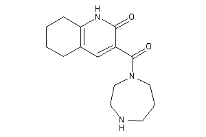 3-(1,4-diazepane-1-carbonyl)-5,6,7,8-tetrahydro-1H-quinolin-2-one