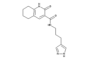 2-keto-N-[3-(1H-pyrazol-4-yl)propyl]-5,6,7,8-tetrahydro-1H-quinoline-3-carboxamide