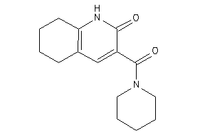 3-(piperidine-1-carbonyl)-5,6,7,8-tetrahydro-1H-quinolin-2-one
