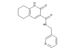 Image of 2-keto-N-(3-pyridylmethyl)-5,6,7,8-tetrahydro-1H-quinoline-3-carboxamide