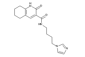 N-(4-imidazol-1-ylbutyl)-2-keto-5,6,7,8-tetrahydro-1H-quinoline-3-carboxamide