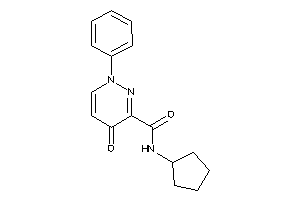 N-cyclopentyl-4-keto-1-phenyl-pyridazine-3-carboxamide
