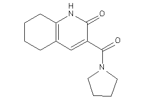3-(pyrrolidine-1-carbonyl)-5,6,7,8-tetrahydro-1H-quinolin-2-one