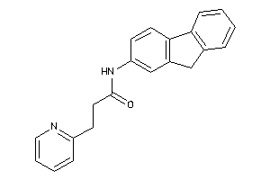 N-(9H-fluoren-2-yl)-3-(2-pyridyl)propionamide