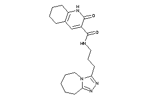 Image of 2-keto-N-[3-(6,7,8,9-tetrahydro-5H-[1,2,4]triazolo[4,3-a]azepin-3-yl)propyl]-5,6,7,8-tetrahydro-1H-quinoline-3-carboxamide