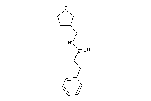 3-phenyl-N-(pyrrolidin-3-ylmethyl)propionamide
