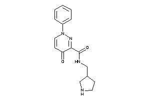 Image of 4-keto-1-phenyl-N-(pyrrolidin-3-ylmethyl)pyridazine-3-carboxamide