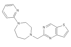 2-[[4-(2-pyridyl)-1,4-diazepan-1-yl]methyl]thieno[3,2-d]pyrimidine
