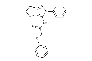 2-phenoxy-N-(2-phenyl-5,6-dihydro-4H-cyclopenta[c]pyrazol-3-yl)acetamide