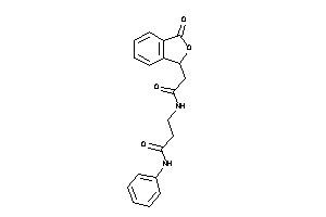 Image of N-phenyl-3-[(2-phthalidylacetyl)amino]propionamide