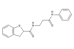 N-(3-anilino-3-keto-propyl)-2,3-dihydrobenzothiophene-2-carboxamide