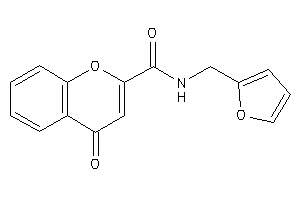 Image of N-(2-furfuryl)-4-keto-chromene-2-carboxamide