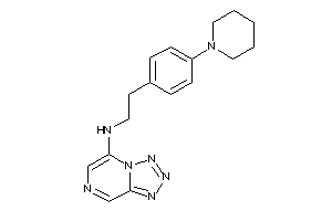 Image of 2-(4-piperidinophenyl)ethyl-(tetrazolo[1,5-a]pyrazin-5-yl)amine