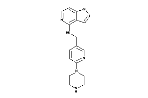 (6-piperazino-3-pyridyl)methyl-thieno[3,2-c]pyridin-4-yl-amine