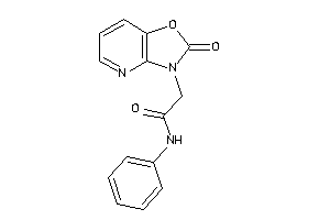 Image of 2-(2-ketooxazolo[4,5-b]pyridin-3-yl)-N-phenyl-acetamide