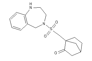 1-(1,2,3,5-tetrahydro-1,4-benzodiazepin-4-ylsulfonylmethyl)norbornan-2-one