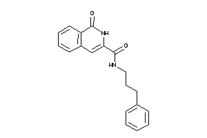 1-keto-N-(3-phenylpropyl)-2H-isoquinoline-3-carboxamide