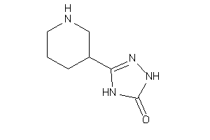 3-(3-piperidyl)-1,4-dihydro-1,2,4-triazol-5-one