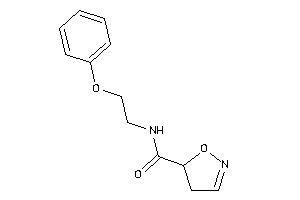 N-(2-phenoxyethyl)-2-isoxazoline-5-carboxamide