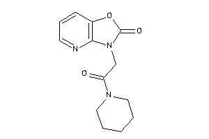 Image of 3-(2-keto-2-piperidino-ethyl)oxazolo[4,5-b]pyridin-2-one