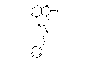 Image of 2-(2-ketooxazolo[4,5-b]pyridin-3-yl)-N-phenethyl-acetamide