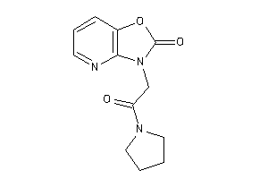 3-(2-keto-2-pyrrolidino-ethyl)oxazolo[4,5-b]pyridin-2-one