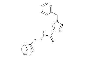 1-benzyl-N-[2-(4-bicyclo[3.1.1]hept-3-enyl)ethyl]triazole-4-carboxamide