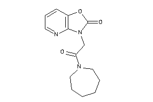 3-[2-(azepan-1-yl)-2-keto-ethyl]oxazolo[4,5-b]pyridin-2-one