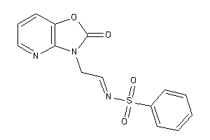 N-[2-(2-ketooxazolo[4,5-b]pyridin-3-yl)ethylidene]benzenesulfonamide