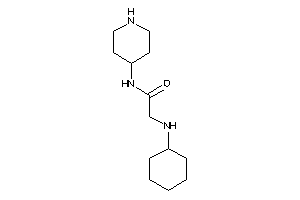 2-(cyclohexylamino)-N-(4-piperidyl)acetamide