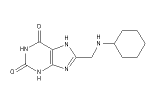 8-[(cyclohexylamino)methyl]-7H-xanthine