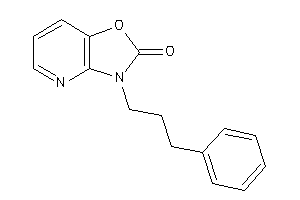 3-(3-phenylpropyl)oxazolo[4,5-b]pyridin-2-one