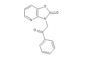 Image of 3-phenacyloxazolo[4,5-b]pyridin-2-one