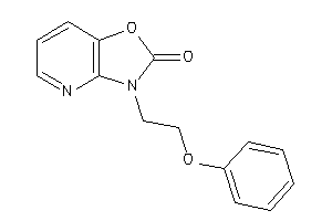 Image of 3-(2-phenoxyethyl)oxazolo[4,5-b]pyridin-2-one