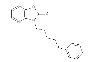 Image of 3-(4-phenoxybutyl)oxazolo[4,5-b]pyridin-2-one