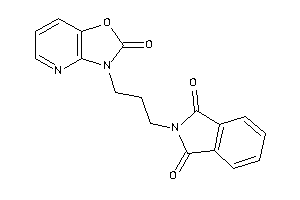 2-[3-(2-ketooxazolo[4,5-b]pyridin-3-yl)propyl]isoindoline-1,3-quinone