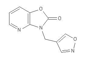 3-(isoxazol-4-ylmethyl)oxazolo[4,5-b]pyridin-2-one