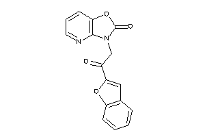 Image of 3-[2-(benzofuran-2-yl)-2-keto-ethyl]oxazolo[4,5-b]pyridin-2-one