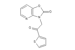 Image of 3-[2-keto-2-(2-thienyl)ethyl]oxazolo[4,5-b]pyridin-2-one
