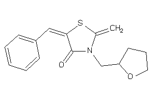 Image of 5-benzal-2-methylene-3-(tetrahydrofurfuryl)thiazolidin-4-one