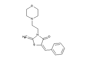 5-benzal-2-methylene-3-(2-morpholinoethyl)thiazolidin-4-one