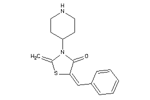 Image of 5-benzal-2-methylene-3-(4-piperidyl)thiazolidin-4-one