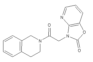 3-[2-(3,4-dihydro-1H-isoquinolin-2-yl)-2-keto-ethyl]oxazolo[4,5-b]pyridin-2-one