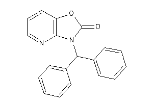 3-benzhydryloxazolo[4,5-b]pyridin-2-one